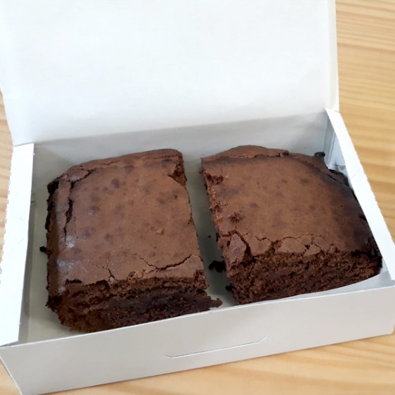 Caja de Brownies. 2 unidades.